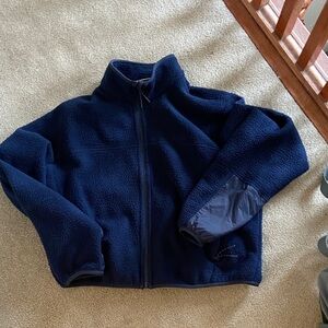 Halfdays Chapelle Fleece in Navy XL